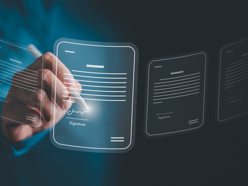 Signing the licensing agreement. Learn what it means.