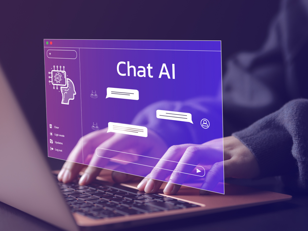 Chatting with an AI contract assistant